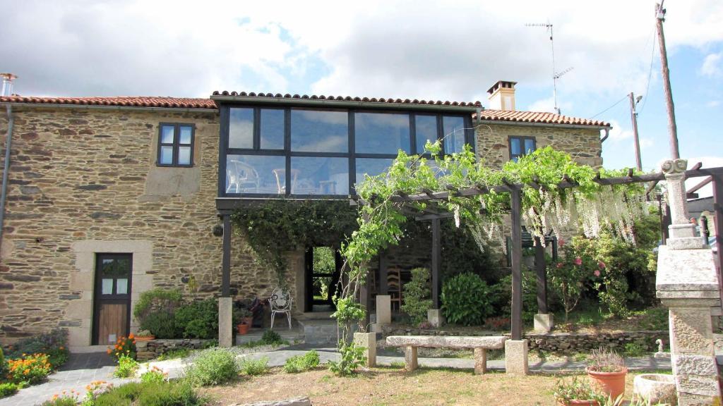 Gasthaus Casa Lucas Arzúa Exterior foto